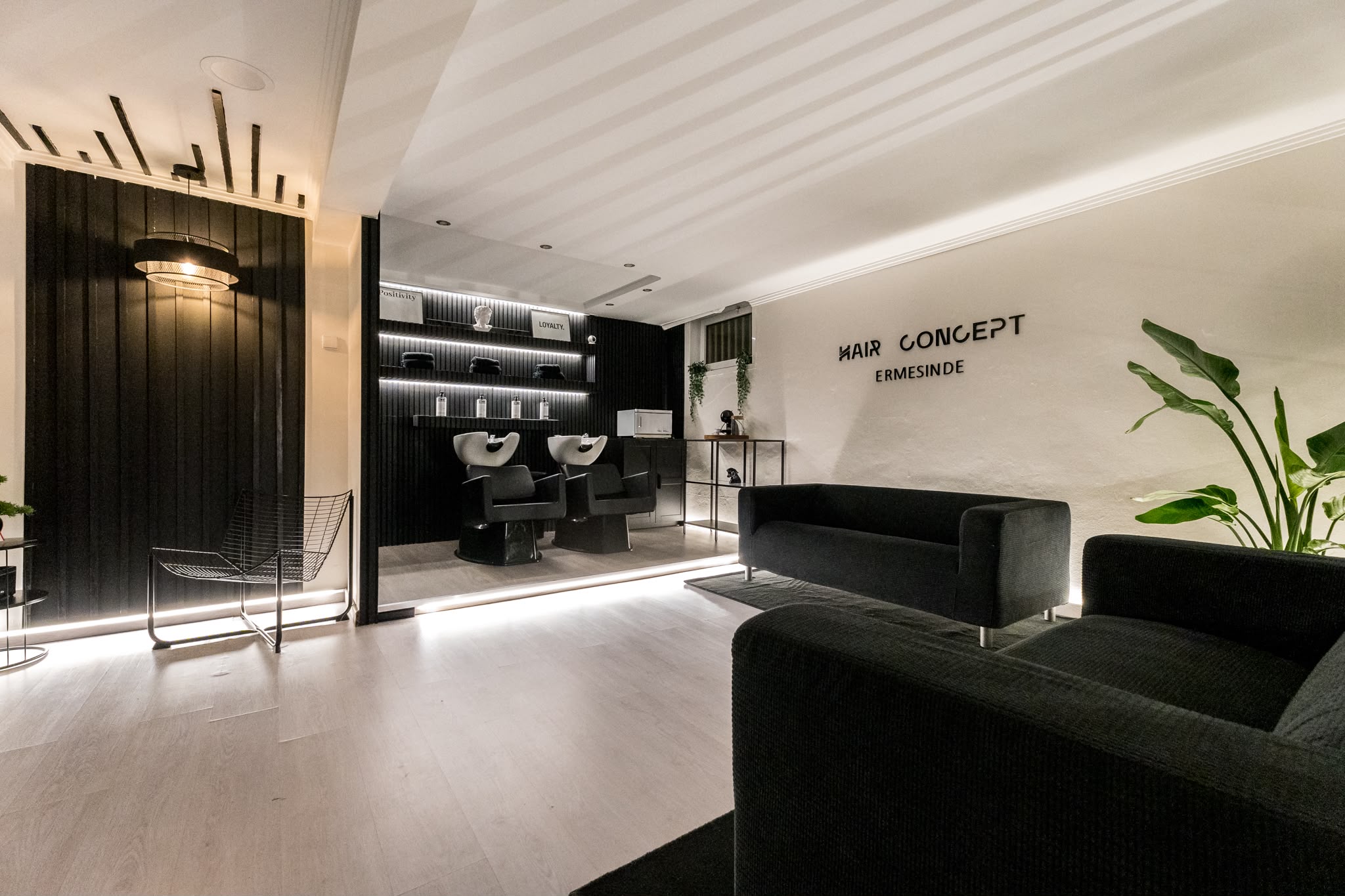 Zona de Lavagem e Lounge HC Ermesinde